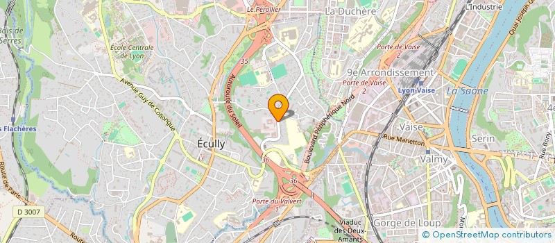 localisation de l'entreprise DES UTILISATEURS RESTAURANT INTER-ENTREPRISES à ECULLY