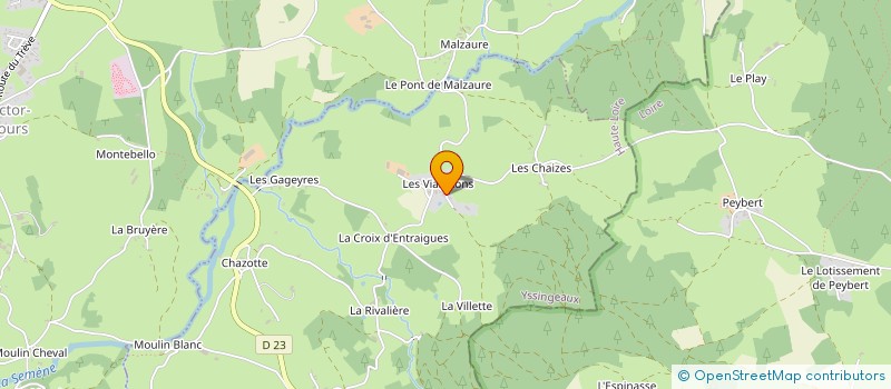 localisation de l'entreprise DES VALLONS à SAINT-ROMAIN-LACHALM