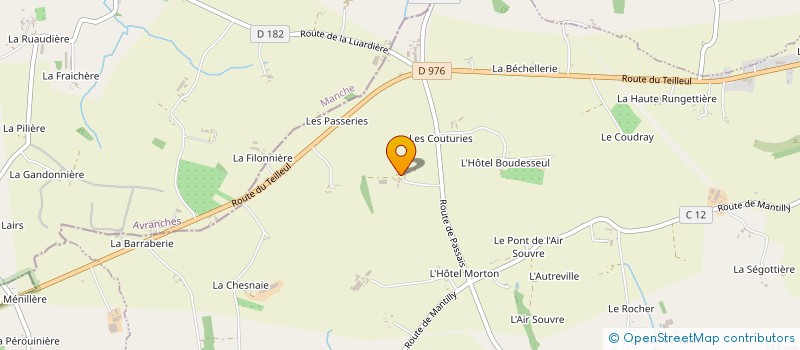 localisation de l'entreprise DES VANNEAUX  SAINT-MARS-D'EGRENNE