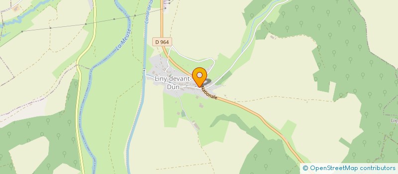 localisation de l'entreprise DES VAUX à LINY-DEVANT-DUN