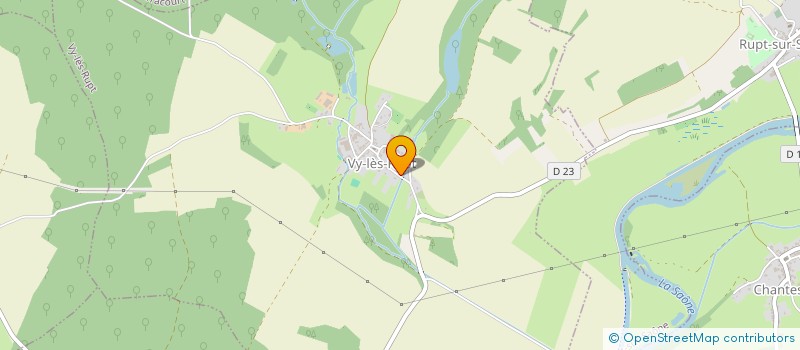 localisation de l'entreprise DES VERGERS à VY-LES-RUPT
