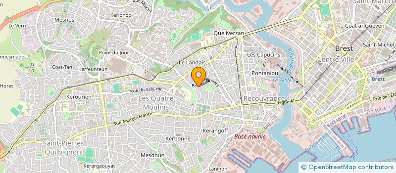 localisation de l'entreprise DES VIDEOS, UNE VIDEALE à BREST