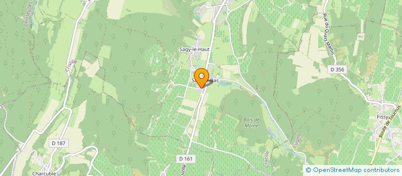 localisation de l'entreprise DES VIGNES DU MAYNES  CRUZILLE