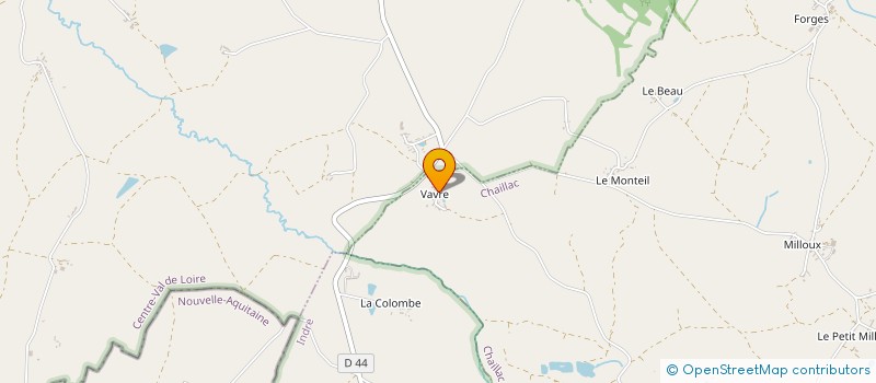 localisation de l'entreprise DES VIOLETTES à CHAILLAC