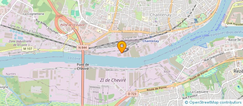 localisation de l'entreprise DES VOILES ET DES AILES  NANTES