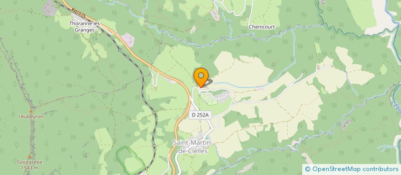 localisation de l'entreprise DES VORSYS à SAINT-MARTIN-DE-CLELLES