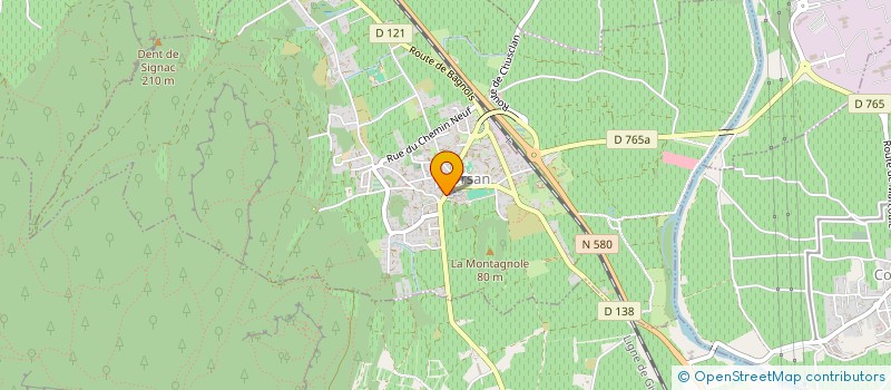localisation de l'entreprise DESA à ORSAN
