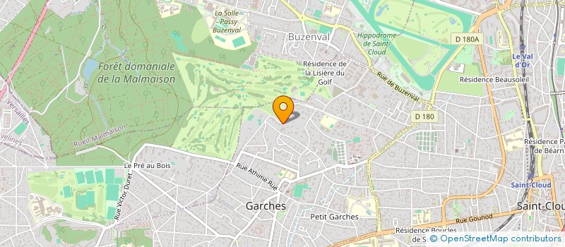 localisation de l'entreprise DESA DISTRIBUTION à GARCHES