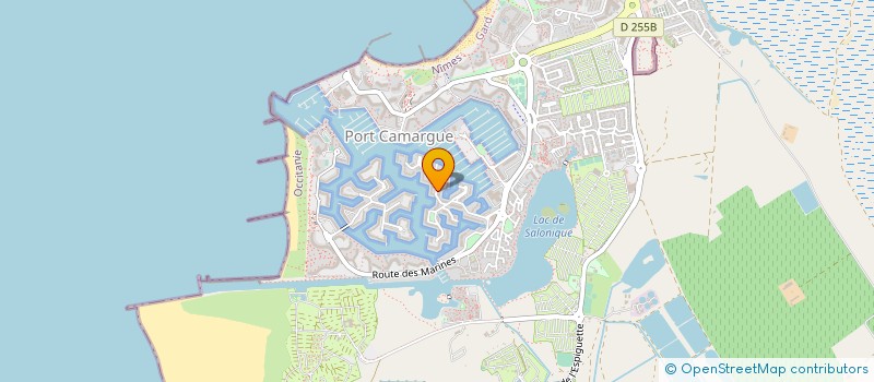 localisation de l'entreprise DESAAM PRODUZIONE  LE GRAU-DU-ROI