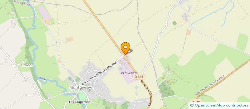 localisation de l'entreprise DESAIX à MONTGIVRAY