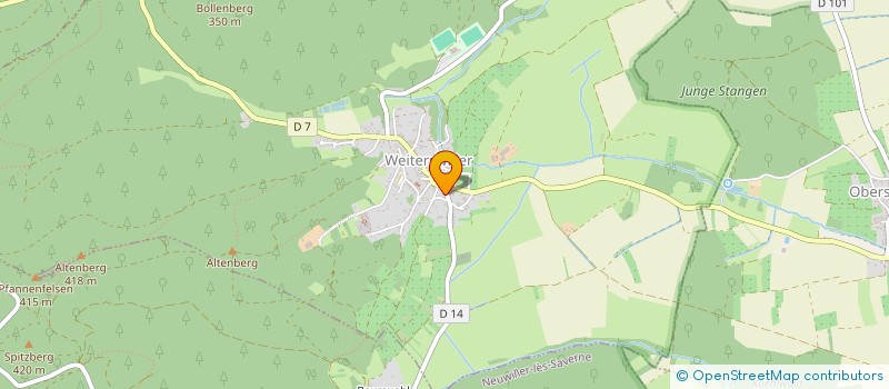 localisation de l'entreprise DESAJE  WEITERSWILLER