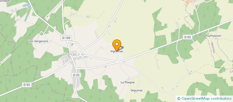 localisation de l'entreprise DESALLIENEES à CHARRAS