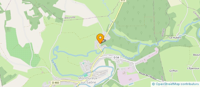 localisation de l'entreprise DESALME à MONTHUREUX-SUR-SAONE