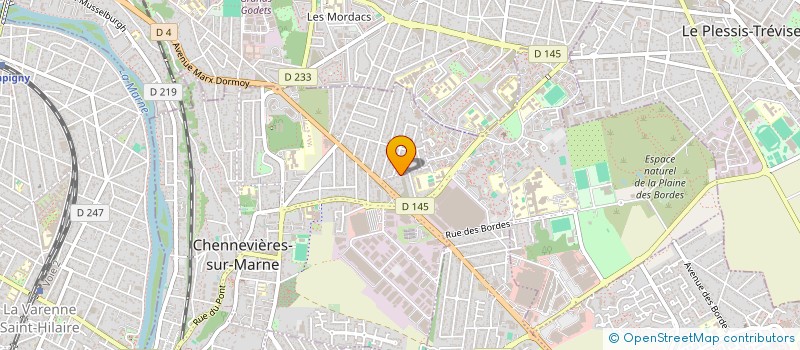 localisation de l'entreprise DESALTERE  CHENNEVIERES-SUR-MARNE