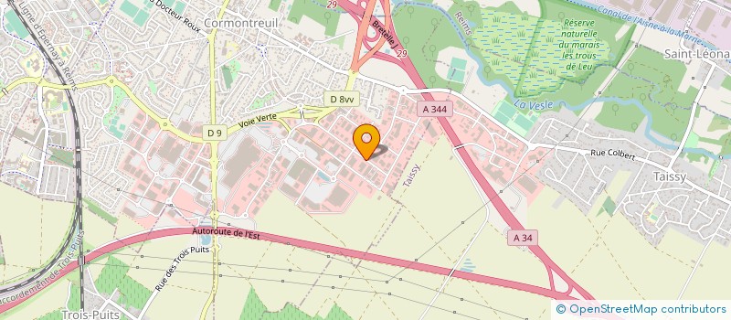 localisation de l'entreprise DESAM  CORMONTREUIL