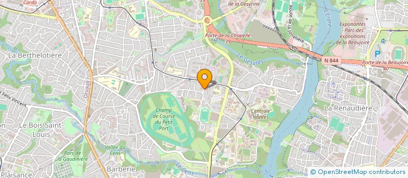 localisation de l'entreprise DESAMAJO INMO à NANTES