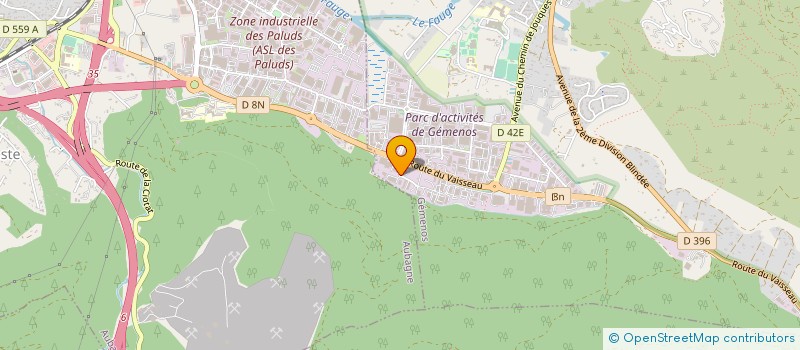 localisation de l'entreprise DESAMIANTAGE FRANCE DEMOLITION  GEMENOS