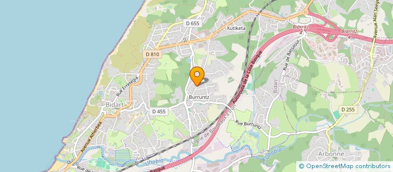 localisation de l'entreprise DESAROLLO à BAYONNE