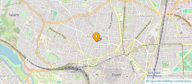 localisation de l'entreprise DESARROLLOS CONSTRUCTIVOS  INTERNACIONALES CLARINO SL à DIJON