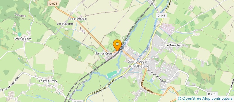 localisation de l'entreprise DESAUGA  SAINT-LEGER-SUR-DHEUNE