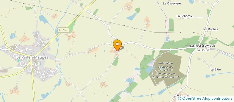 localisation de l'entreprise DESAULES  BEAUPREAU-EN-MAUGES