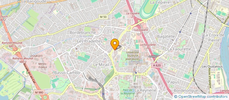 localisation de l'entreprise DESBALS à TOULOUSE