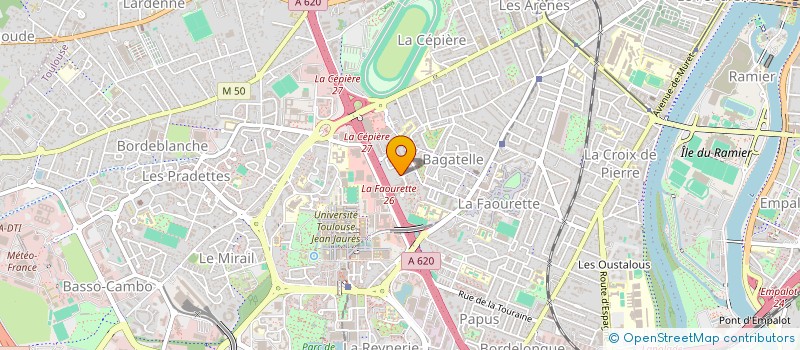 localisation de l'entreprise DESBALS SERVICES REGIE DE QUARTIER à TOULOUSE