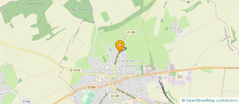 localisation de l'entreprise DESBEA  AUCHY-LA-MONTAGNE