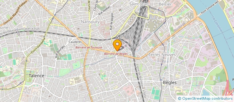 localisation de l'entreprise DESBIEY  BORDEAUX