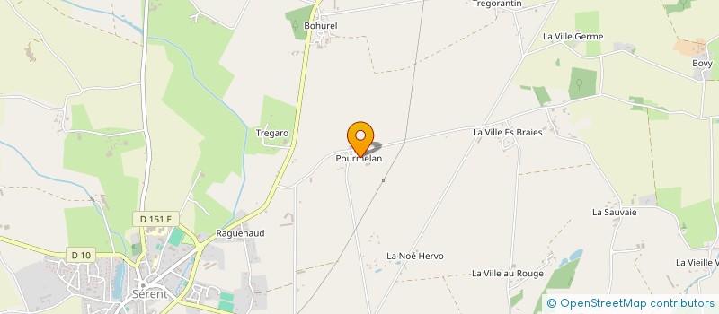 localisation de l'entreprise DESBOIS à SERENT