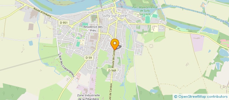 localisation de l'entreprise DESBOIS  VILLEMURLIN