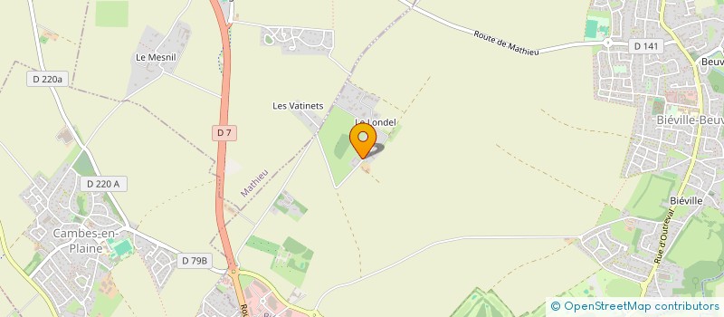 localisation de l'entreprise DESBOIS AG CONSEIL  BIEVILLE-BEUVILLE