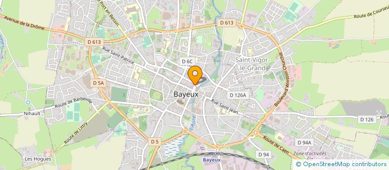 localisation de l'entreprise DESBOIS BIEN ETRE à BAYEUX