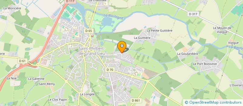 localisation de l'entreprise DESBOIS-PEIGNON-ASMR  SAINT-PHILBERT-DE-GRAND-LIEU