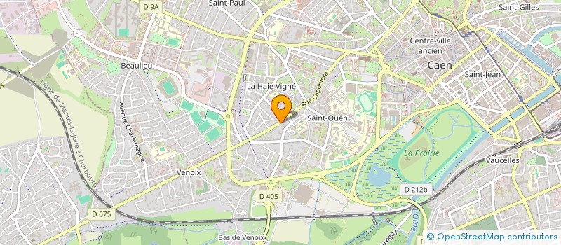 localisation de l'entreprise DESBONT CLAIN SA à CAEN