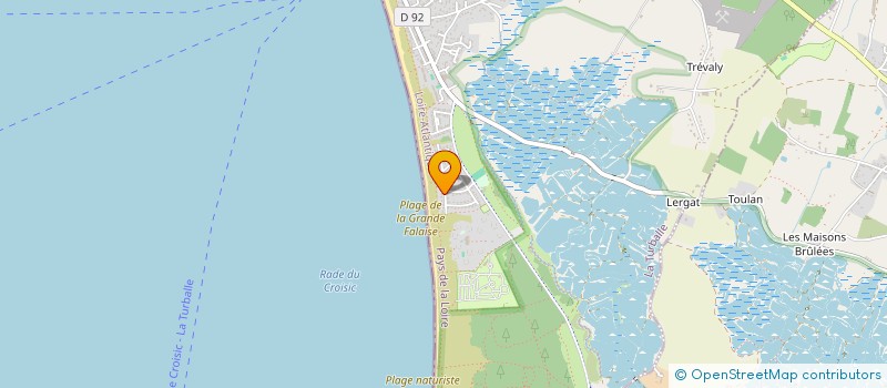 localisation de l'entreprise DESBROSSE  LA TURBALLE