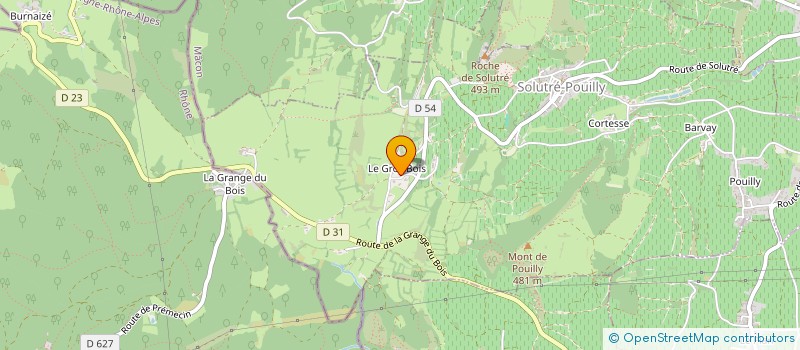 localisation de l'entreprise DESBROSSES PATRIMOINE  SOLUTRE-POUILLY