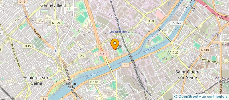 localisation de l'entreprise DESC HOLDING  ASNIERES-SUR-SEINE