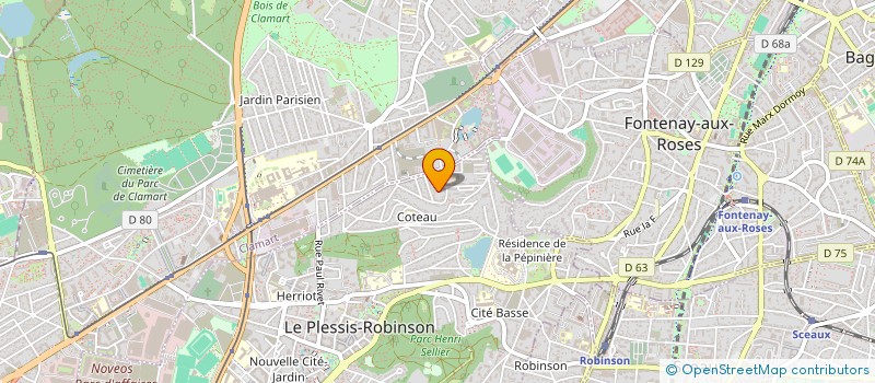 localisation de l'entreprise DESC INVEST à LE PLESSIS-ROBINSON