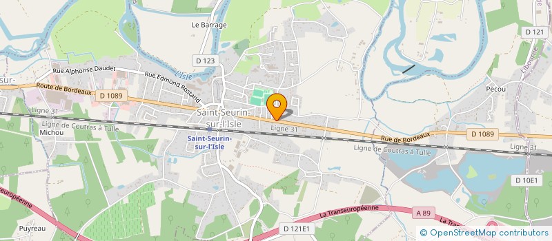 localisation de l'entreprise DESCAM  CAMPS-SUR-L'ISLE