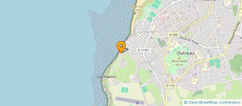 localisation de l'entreprise DESCAMPS - DELEFORTRIE INDIVISION  LE PORTEL