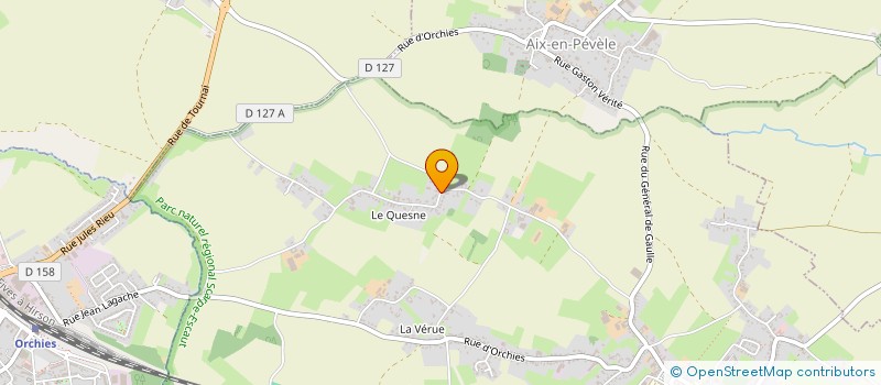 localisation de l'entreprise DESCAMPS JC ET FILS  LANDAS