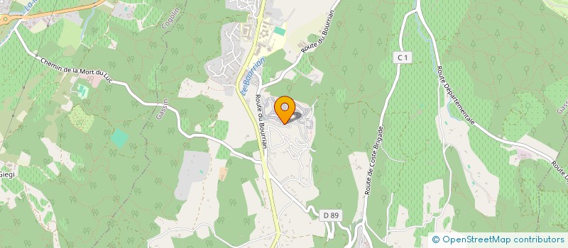 localisation de l'entreprise DESCARPENTRY - DERENTINGER INDIVISION  GASSIN