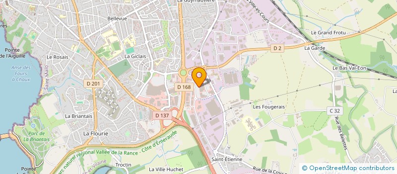 localisation de l'entreprise DESCARTER  SAINT-MALO