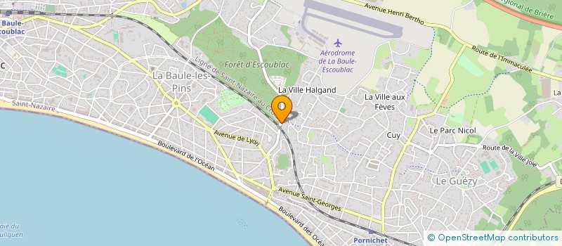 localisation de l'entreprise DESCARTES  LA BAULE-ESCOUBLAC