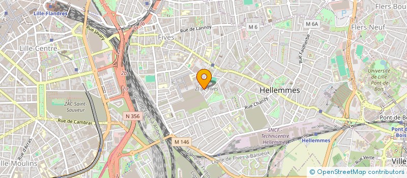 localisation de l'entreprise DESCELER IMMO à LILLE