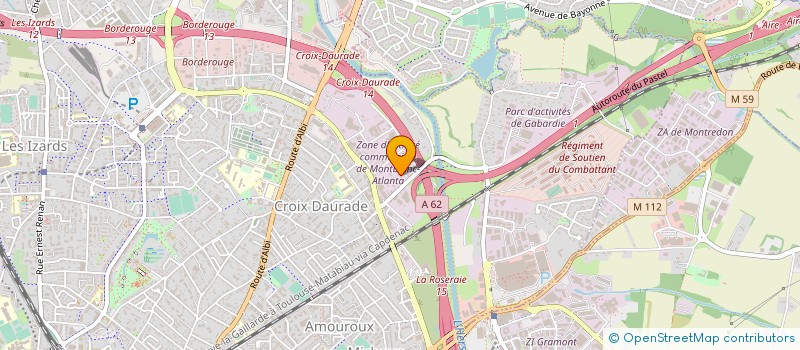 localisation de l'entreprise DESCHAMP à TOULOUSE