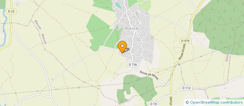 localisation de l'entreprise DESCHAMPS  UZES