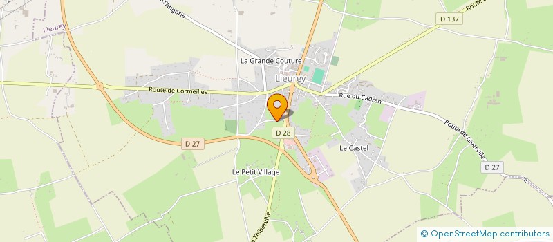 localisation de l'entreprise DESCHAMPS  LIEUREY