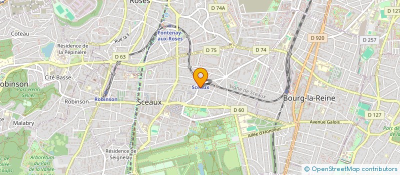 localisation de l'entreprise DESCHAMPS BERGER PARTICIPATIONS à SCEAUX